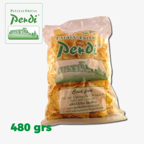 Bolsa de patatas fritas Gourmet - 480 gramos