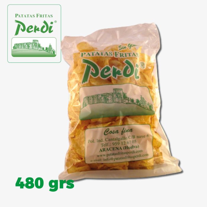 Bolsa de patatas fritas Gourmet - 480 gramos
